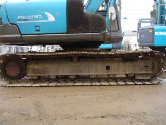New Stock Kobelco SK120-3 แทร็คกว้าง (Five Super) นำเข้าจากญี่ปุ่น สภาพดี ขายถูกครับ