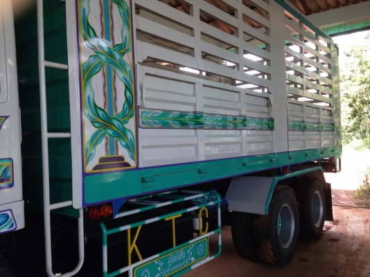 10ล้อดั้ม260แรง สวยมาก ดั้มเหล็กคอกเกษตร ใช้แค่1แสนกว่ากิโล