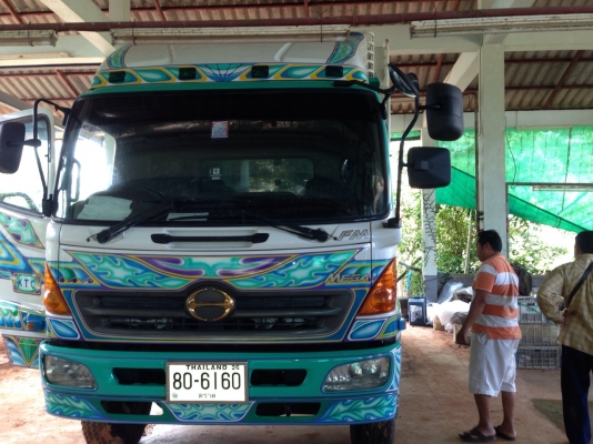 10ล้อดั้ม260แรง สวยมาก ดั้มเหล็กคอกเกษตร ใช้แค่1แสนกว่ากิโล