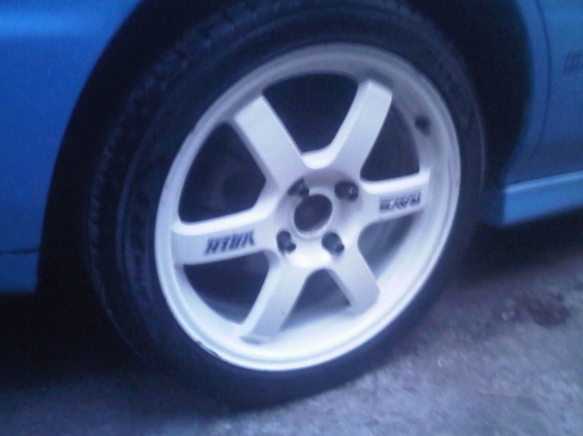 ขายTE37 17 4/114 7.5 มือสองงานไทยถูกมาก