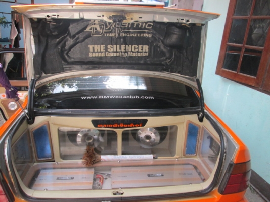ขาย BMW E34 แต่งซิ่ง เครื่องเสียงเต็ม