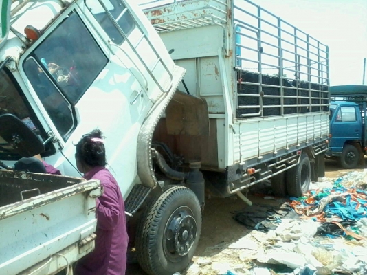 ขายด่วน รถบรรทุก 6 ล้อประกอบ ยี่ห้อ HINO EH 700