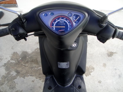 ขาย MIO 115 สีดำด้าน ปี 49 2006 สวยๆงามๆ ทะเบียนไม่ขาดต่อ