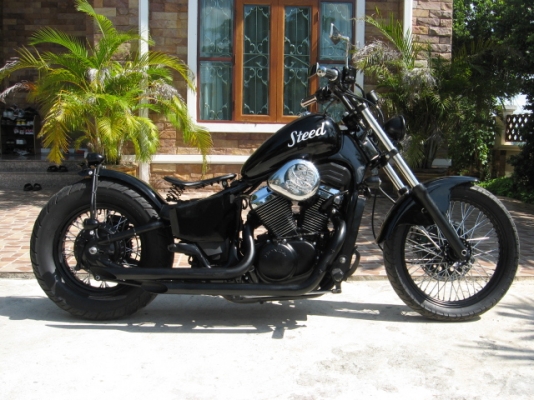 เสร็จแล้วครับ HONDA STEED 400 แต่งโอลสคูล เสร็จแล้วครับ HONDA STEED 400 แต่งโอลสคูล