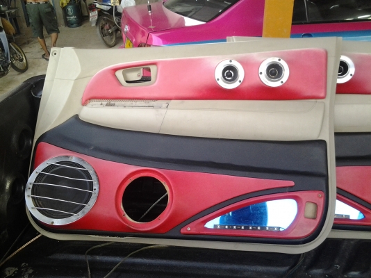 แผงประตูวีโก้ไฟฟ้า แผงซาวมีลำโพง มีแจ็ก