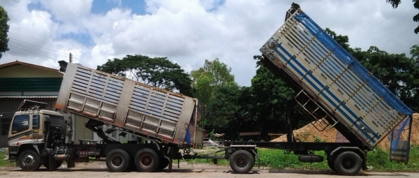 ขายรถบรรทุก Isuzu Deca 270 EURO l (ยูโรวัน) คอกเกษตร แม่ลูกดั๊ม