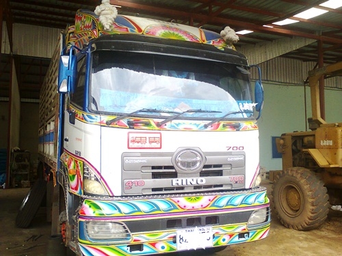 HINO 700  414 แรงม้า   พ่วงดั้มเกษตรลูก3คาน ปี54 24ล้อ