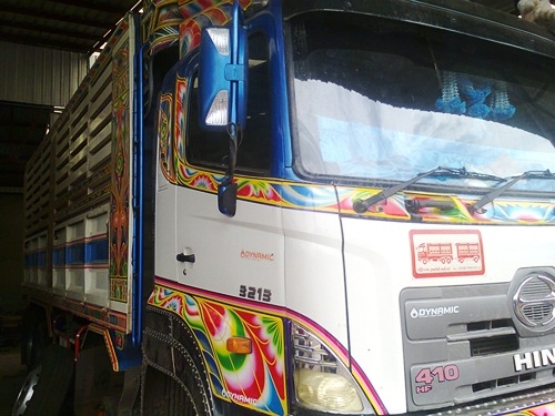 HINO 700  414 แรงม้า   พ่วงดั้มเกษตรลูก3คาน ปี54 24ล้อ