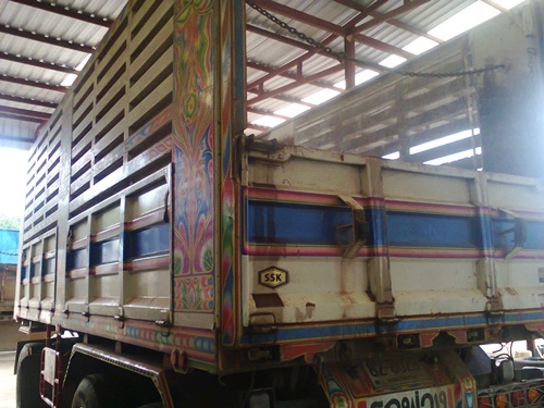 HINO 700  414 แรงม้า   พ่วงดั้มเกษตรลูก3คาน ปี54 24ล้อ