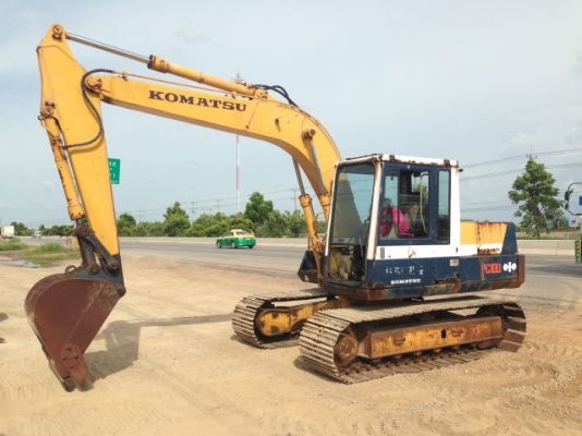 ขายรถแบคโฮ KOMATSU PC100-3 นำเข้าจากญิ่ปุ่น ใบแทร็ค70 ซม.มีVDOการทำงานให้ชมครับ ติดต่อ 081-2990958
