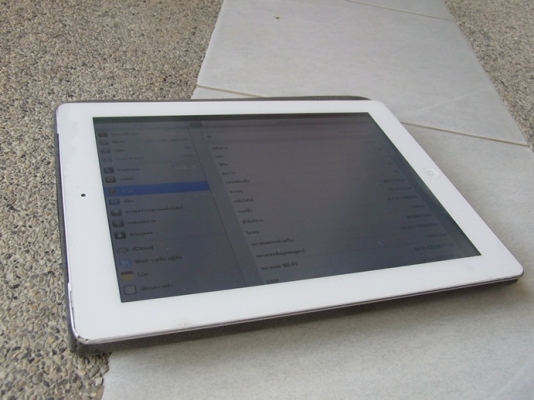 บางใหญ่ ขาย iPad2 3G+WiFi 32GB White เครื่องศูนย์ไทย 7,500 บาท