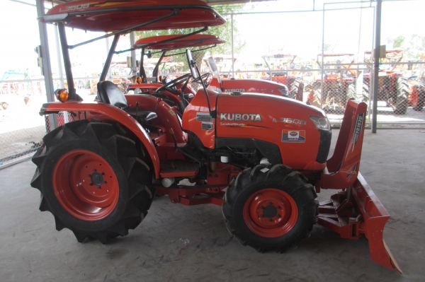 KUBOTA L3608 MAX คุณภาพเยี่ยม พร้อมใบมีดติดตัวรถ พร้อมผานตร้าช้างมือสองเอาไปเลย ดาวน์ 90,000 บาทเท่านั้น