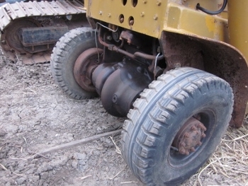 ขาย- รถตักล้อยาง TOYOTA: SD7  เครื่องยนต์ดีเซล 4 สูบ มือสองเก่าญี่ปุ่น สภาพพร้อมใช้งาน