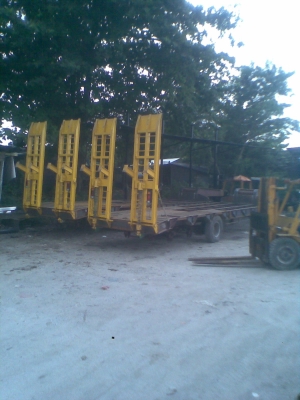 หางโรเบทใหม่3เพลาพร้อมขายมาสีเหลือง5คัน