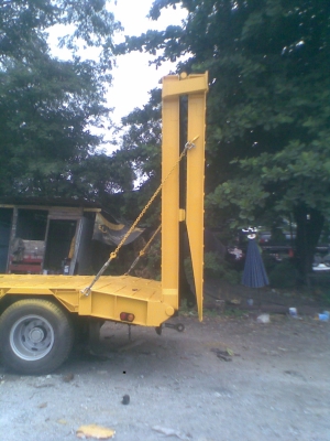 หางโรเบทใหม่3เพลาพร้อมขายมาสีเหลือง5คัน