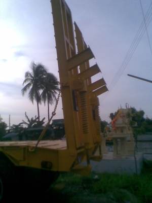 หางโรเบทใหม่3เพลาพร้อมขายมาสีเหลือง5คัน