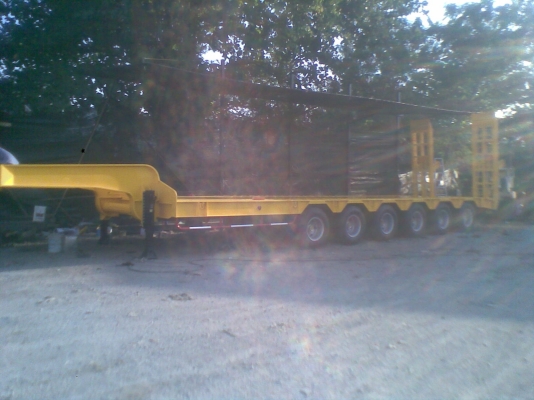 หางโรเบทใหม่3เพลาพร้อมขายมาสีเหลือง5คัน