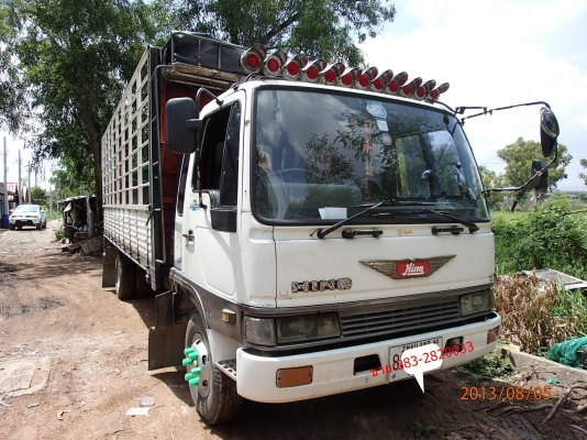 ขาย HINO  FD หัวสิงห์ HO7D 195 คาโก้คอกแป๊ปน้ำยาว 6.20 M