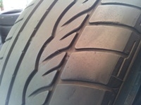 ขายยาง205/55/16 ยาง DUNLOP SP SPORT 01 ปี11 ( 1คู่ )