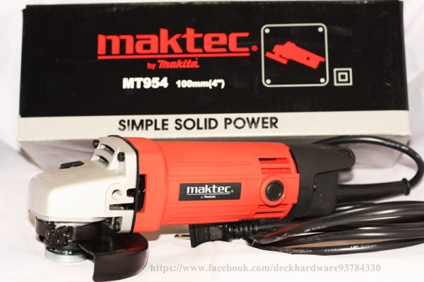 เครื่องเจียร (Electric grinder) 4" Maktec รุ่น MT954