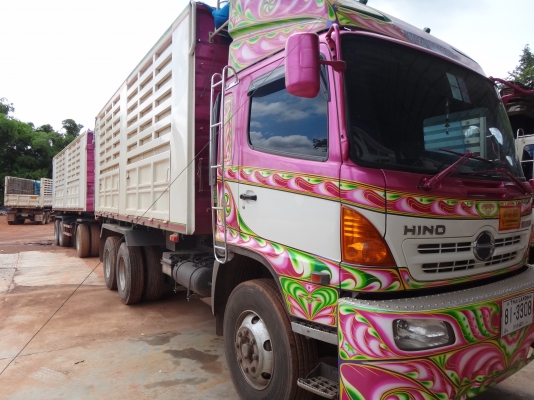 ขายดาวน์   รถสิบล้อสองเพลาดัมพ์  พ่วงแม่-ลูกHINO  MEGA 380  ปี  54  วิ่งได้ 185000  กม  พร้อมใช้งาน