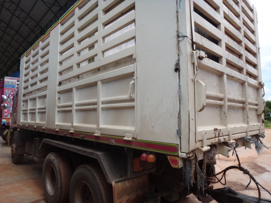 ขายดาวน์   รถสิบล้อสองเพลาดัมพ์  พ่วงแม่-ลูกHINO  MEGA 380  ปี  54  วิ่งได้ 185000  กม  พร้อมใช้งาน