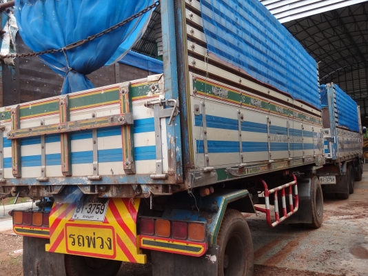 ขายด่วน  รถสิบล้อสองเพลาดัมพ์  พ่วง  แม่ลูก  มิตซู   คอกเกษตร   พร้อมใช้งานทันที