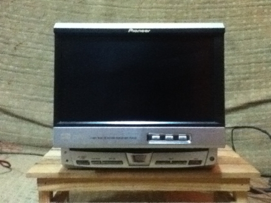 ขายจอสไลล์ Pioneer รุ่น AVX-P7650DVD ภาพชัดสภาพสวยๆ ขายถูกๆ 3500.-