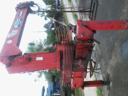 ขายเครน5ตัน6ปอก UNIC 6เหลี่ยม สภาพดี เอวแน่ ไม่มีร้าว ดามป่ะ สวยๆๆครับ