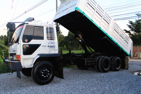 ขาย 10 ล้อดั้ม 2เพลา Mitsubishi FN527M-TF26xx เทอร์โบ 220แรง สวย พร้อมใช้งาน