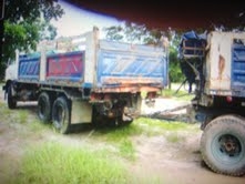 HINO FM226 ขายรถบรรทุกพ่วงดั้มพ์ แม่+ลูก สภาพพร้อมใช้งาน