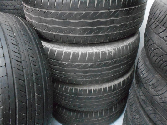 ขายล้อแม็ก Honda ขอบ 14 พร้อมยาง สภาพพร้อมใช้ทั้งชุด 1,500.-*NET**