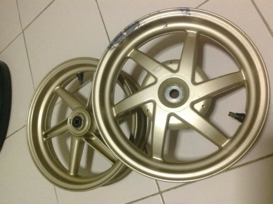 ขายล้อป๊อปzx1คู่สีทอง2300