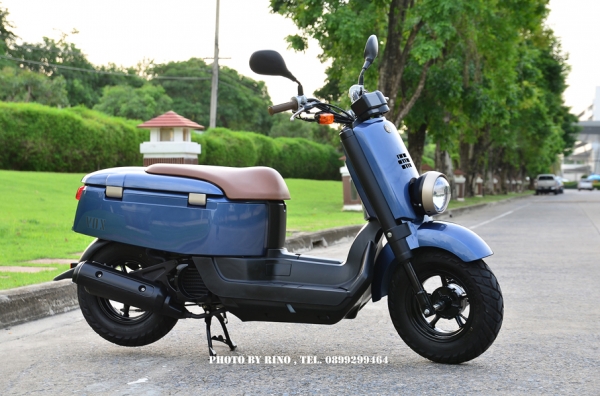 Yamaha Vox Y'2012 เฉดสีใหม่จากโรงงาน สีกรมท่า-เบาะน้ำตาลคันแรกในไทย สภาพนางฟ้า