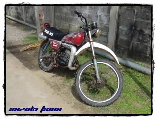 ขาย Suzuki TS100 วิบากคลาสสิค มีทะเบียน ราคา 16,500 บาท