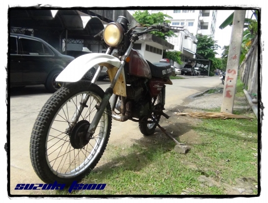 ขาย Suzuki TS100 วิบากคลาสสิค มีทะเบียน ราคา 16,500 บาท