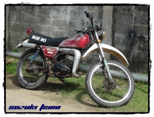 ขาย Suzuki TS100 วิบากคลาสสิค มีทะเบียน ราคา 18,500 บาท