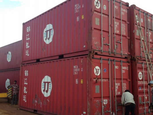 ขายตู้สั้น 20 ฟุต มาใหม่ 10 ใบ สภาพสวยมาก ส่งออกได้เลย เพลทครบ