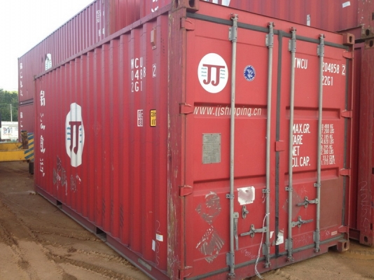 ขายตู้สั้น 20 ฟุต มาใหม่ 10 ใบ สภาพสวยมาก ส่งออกได้เลย เพลทครบ