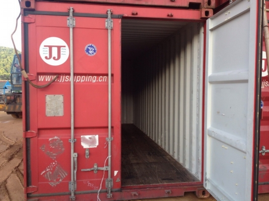 ขายตู้สั้น 20 ฟุต มาใหม่ 10 ใบ สภาพสวยมาก ส่งออกได้เลย เพลทครบ