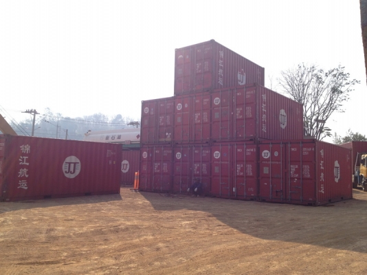 ขายตู้สั้น 20 ฟุต มาใหม่ 10 ใบ สภาพสวยมาก ส่งออกได้เลย เพลทครบ