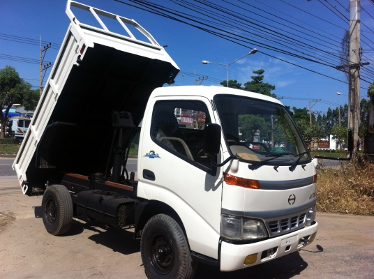 ขายรถ 4 ล้อดั้ม hino ดูโท่ออกห้าง วิ่งน้อย กระบะดั้มต่อใหม่สวยๆค่ะ
