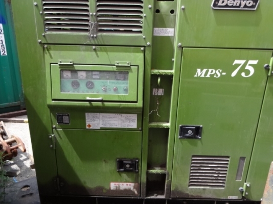 DENYO MPS 75   100Hp เก่าญี่ปุ่น ปี2001 0833554933