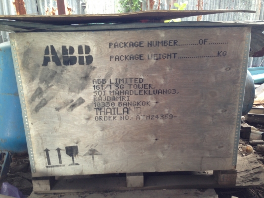 ขายมอเตอร์ของใหม่ ABB 20 HP. 950 RPM. 380 V สภาพอยู่ในลัง ไม่เคยใช้งาน เช็คราคาของใหม่ดูก่อนได้ครับว่าต่างกันเท่าไร สำหรับยี่ห้อนี้