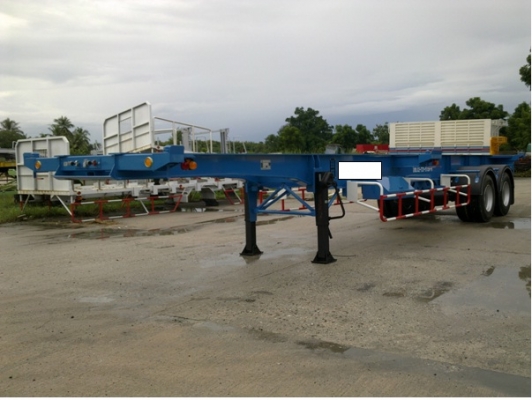 รถเทรลเลอร์ก้างปลา 2 เพลา  Panus รถใหม่พร้อมรับ