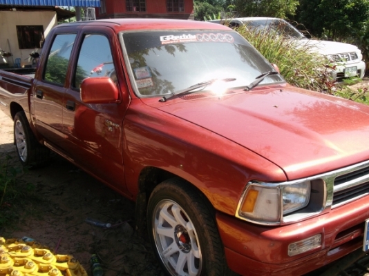 ขายรถโตโยต้าไมตี้เอ็ก สี่ประตู ติดแก๊ส เครื่อง 2J VVT-I ออโต้