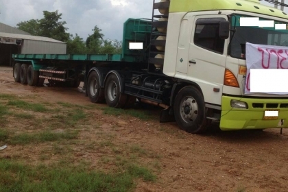 ขายครับหัวลาก Hino series 500 260 แรง NGV แท้ + หางสามมิตร 3 เพลา  โทร 088-4501277