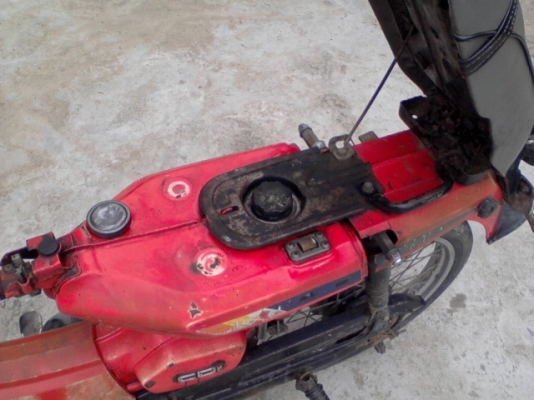 รถยามาฮ่าเบล80มีเล่มพร้อมชุดโอนลอย