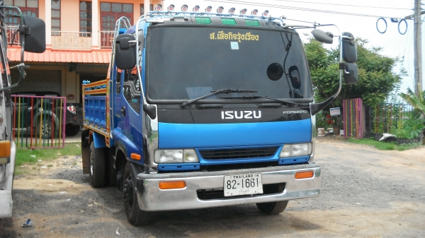 ขายรถบรรทุก 6 ล้อ ดั๊มพ์ ISUZU DECA 195