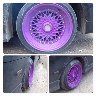 ขายแม็กปริ้นๆ BBS ขอบ15 กว้าง 8 4รู100/114 +ยางปี12 ราคา 13,500 บาท